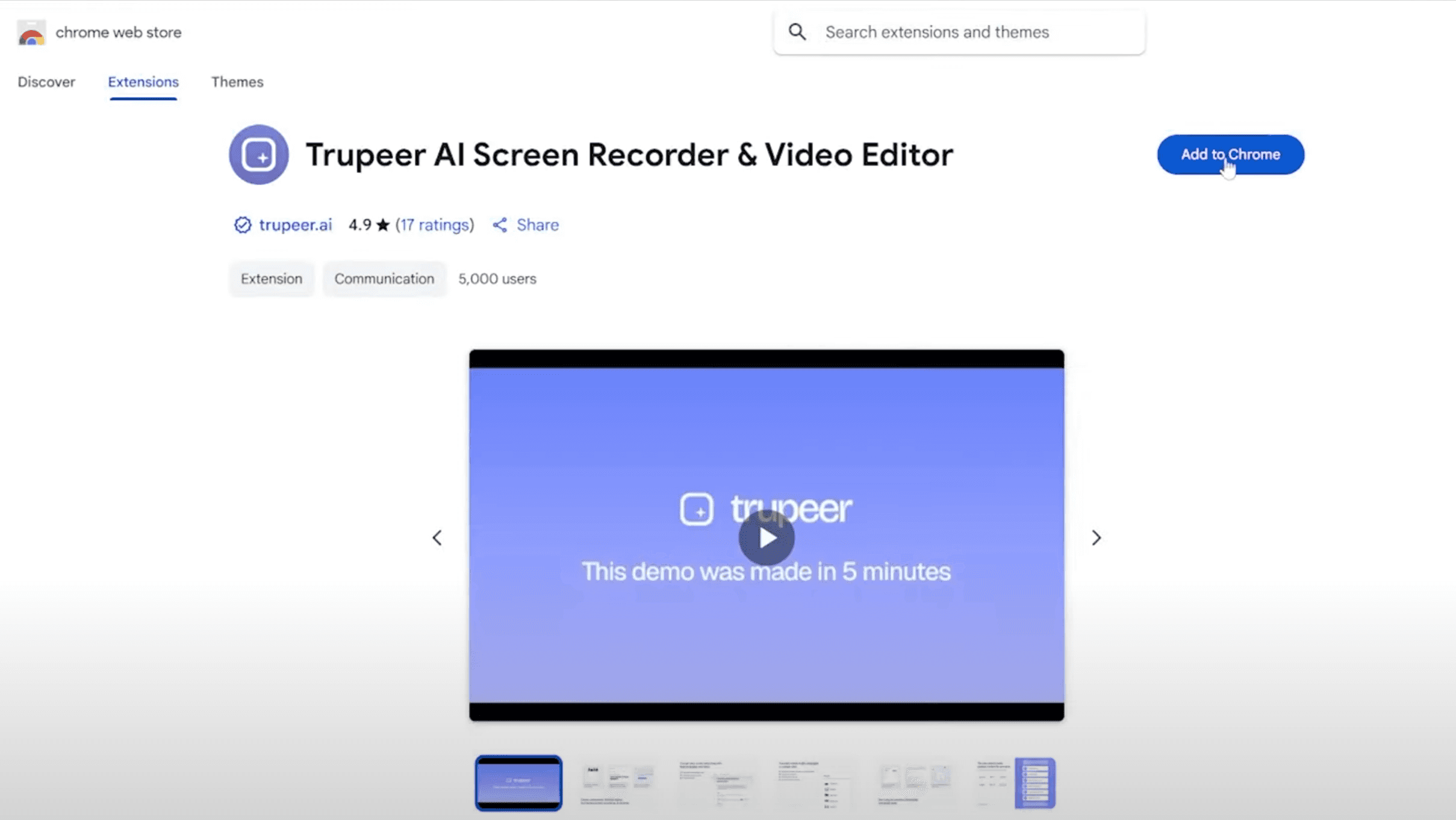trupeer ai chrome extension