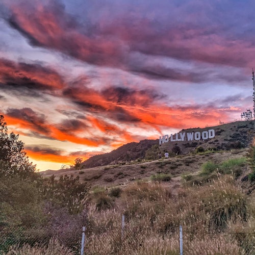 We love capturing the beauty of the Hollywood Sign!