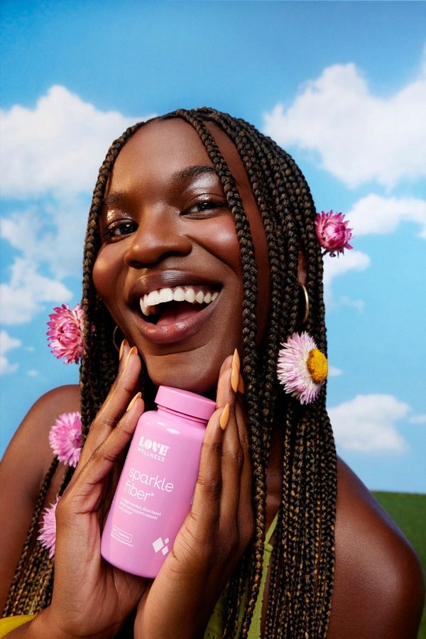 close of image of a young woman