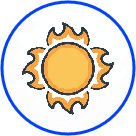 Sun illustration