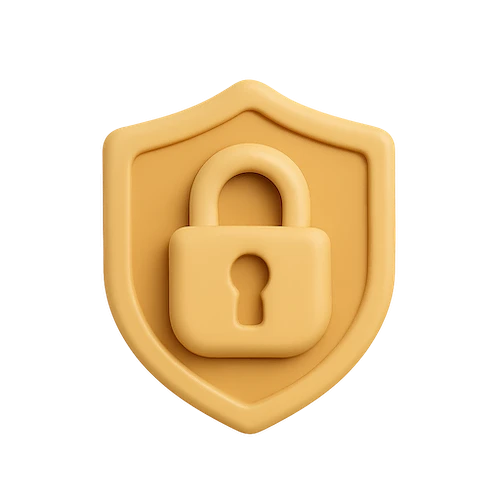 illustration d'un bouclier avec un cadenas dedans