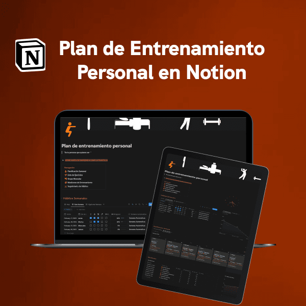 An image showing the Notion template 'Bullet Journal' by KinaNotion