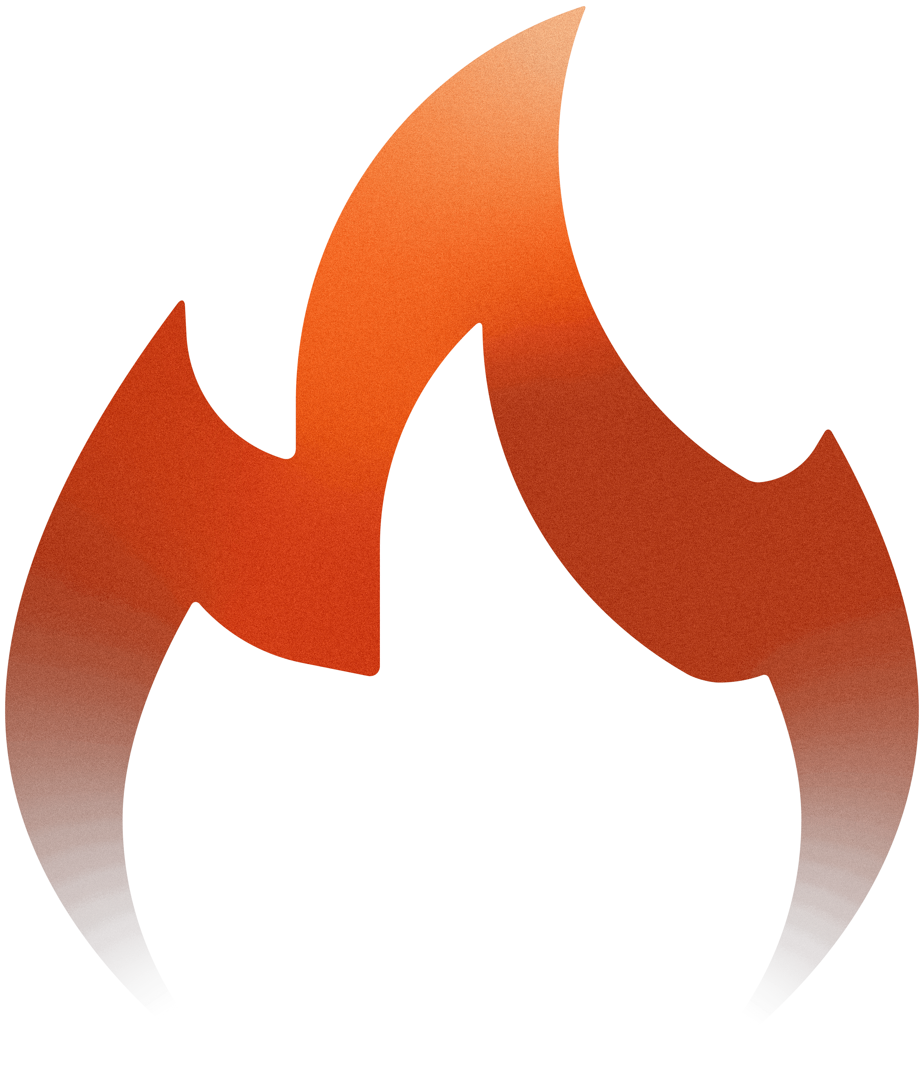 Orange Spark flame logo