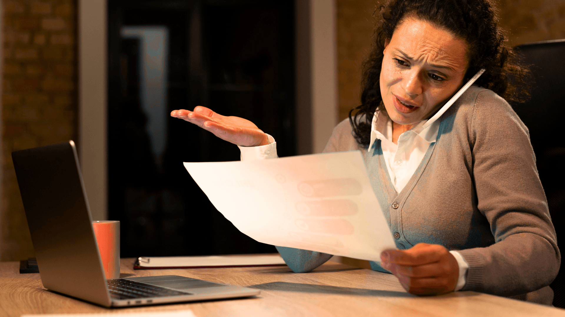 Wooden blocks on desk