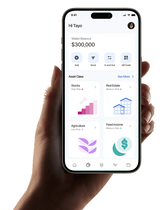 A hand holding iphone