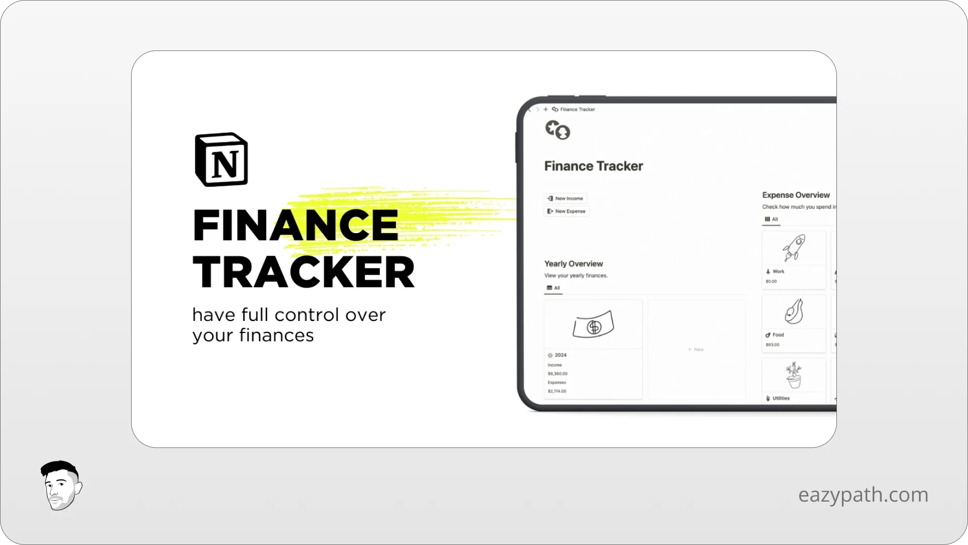 Finance Notion Templates - FeelsDone