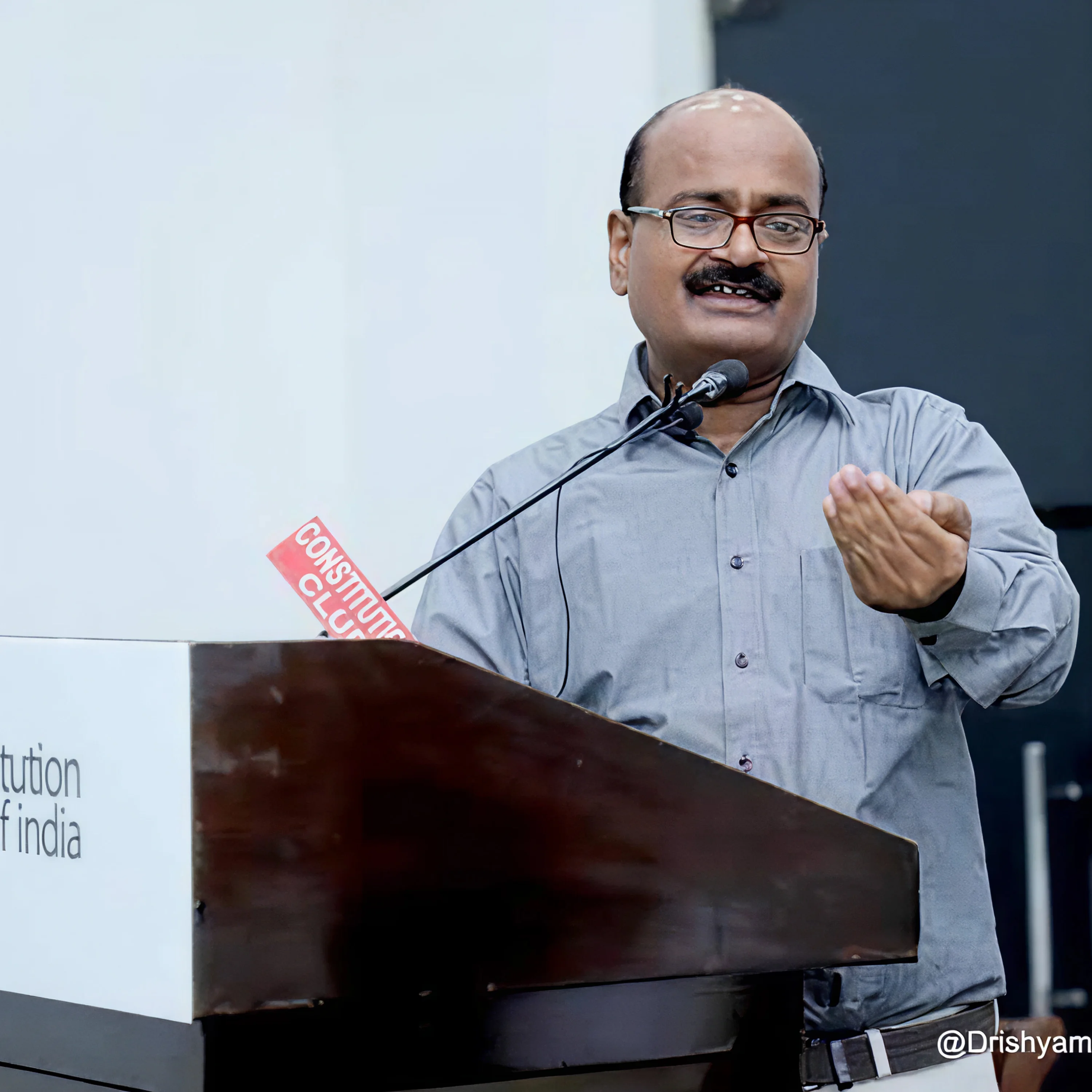 Photo of Dr Kailash Kumar Mishra, advisor for Khamaaj