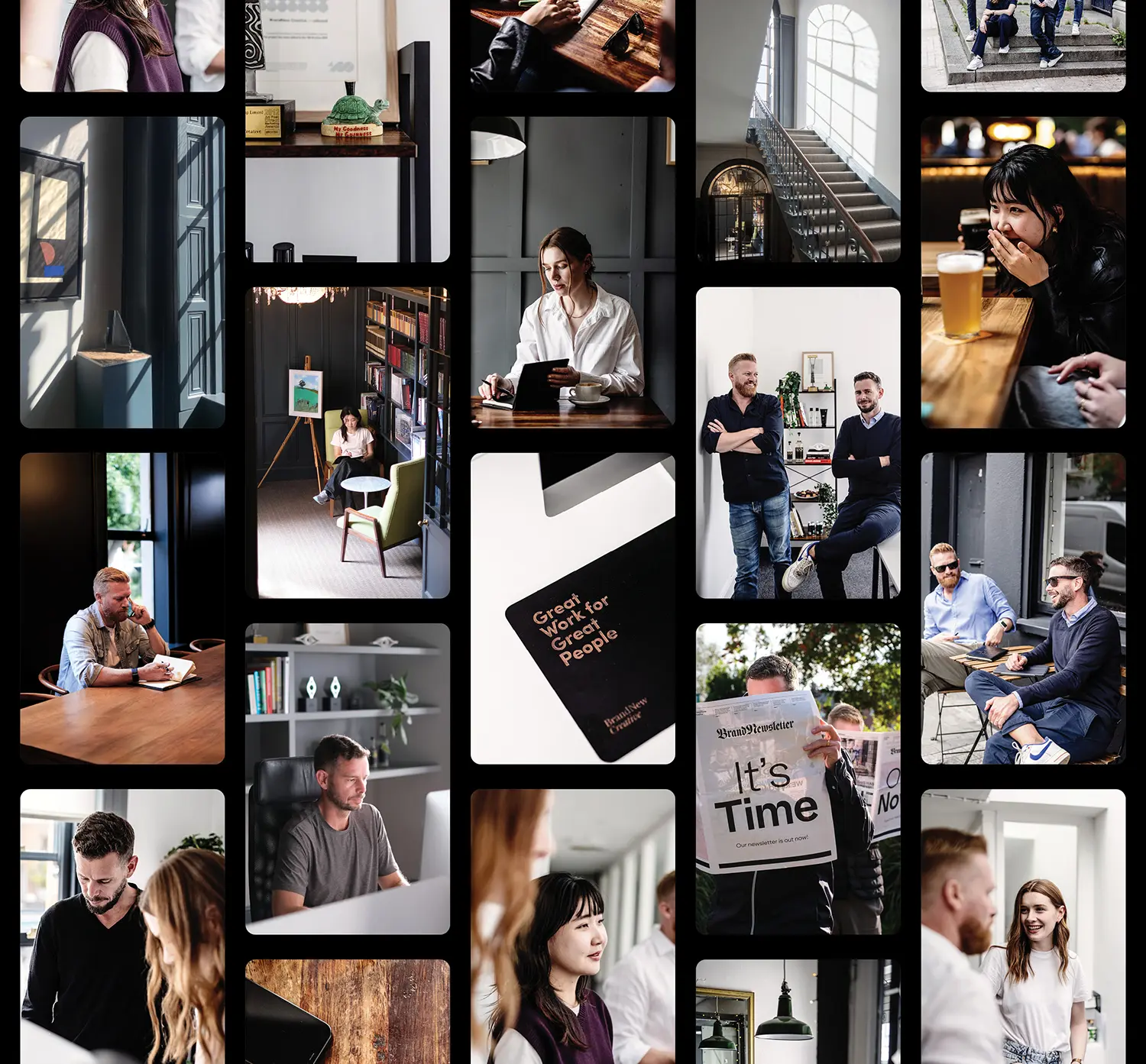 Brand new creative team