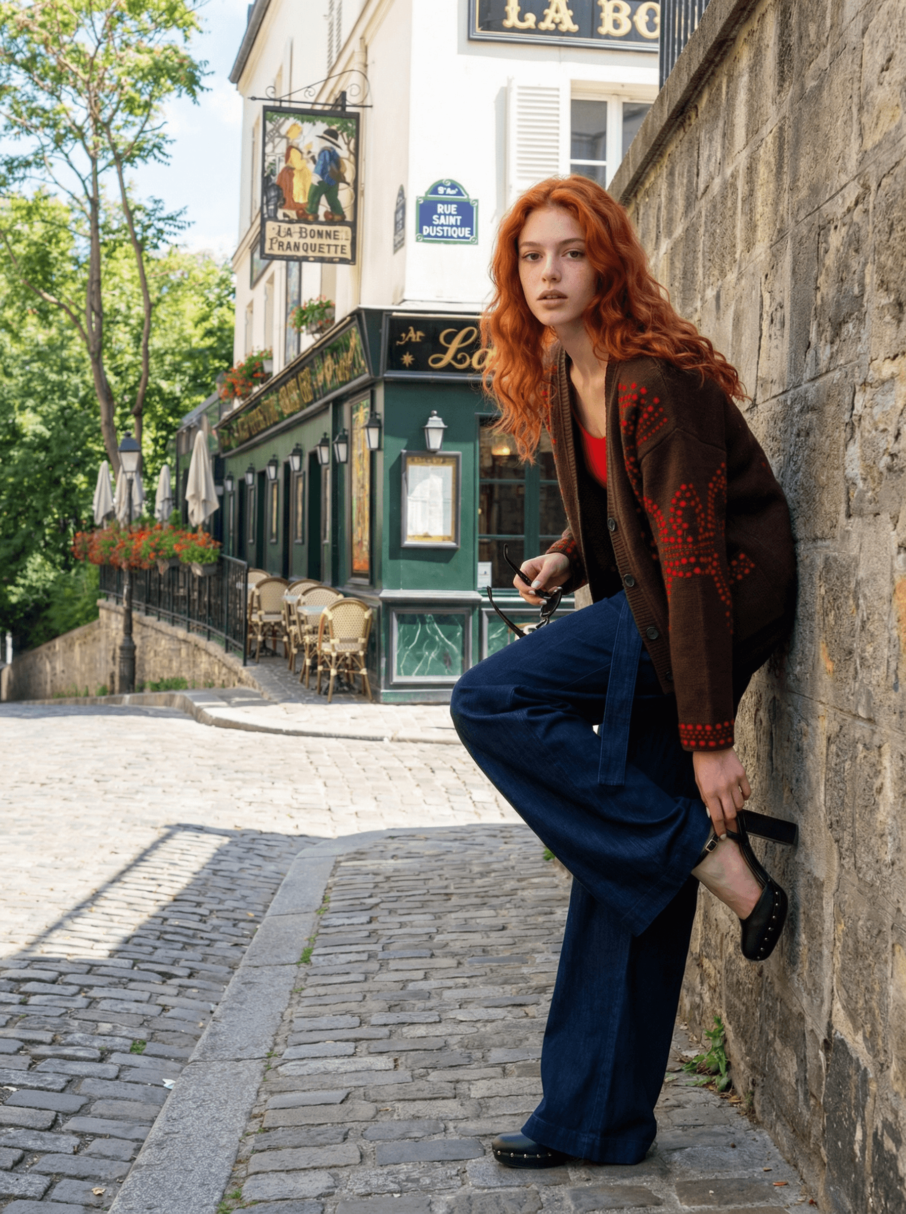 Black and white wave