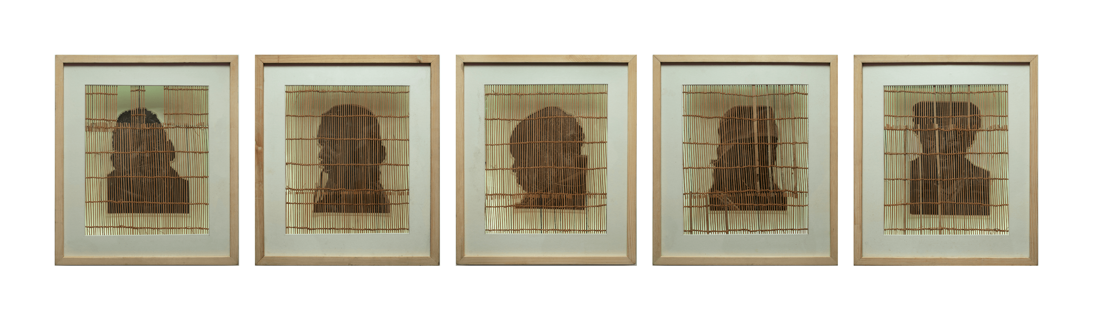 herd of sheep on road painting