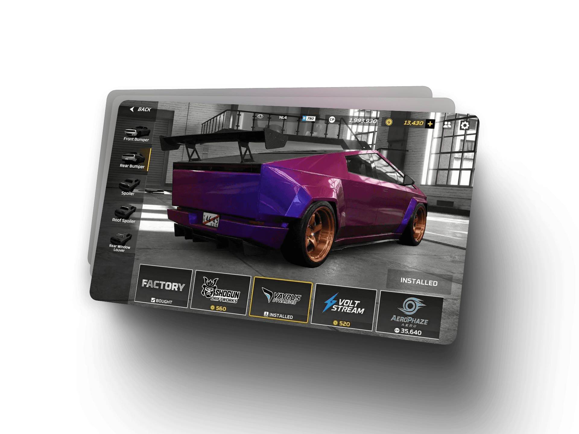 Clario cashflow overview card displaying income and expense trends over the past 7 days with a line chart.