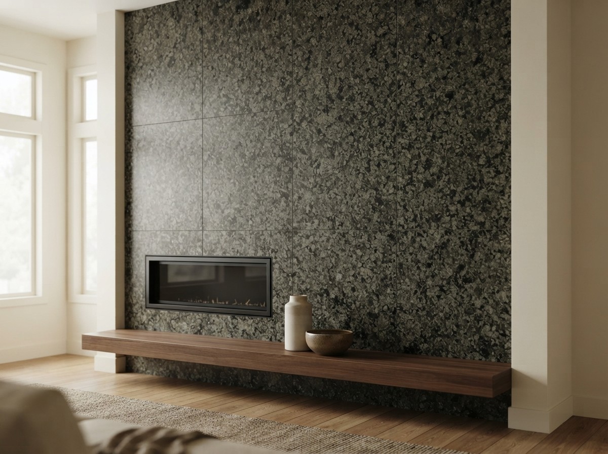 Rania Green Leather Touch Natural Granite Leather Touch finish - Saudi natural stone by Al Takadom
