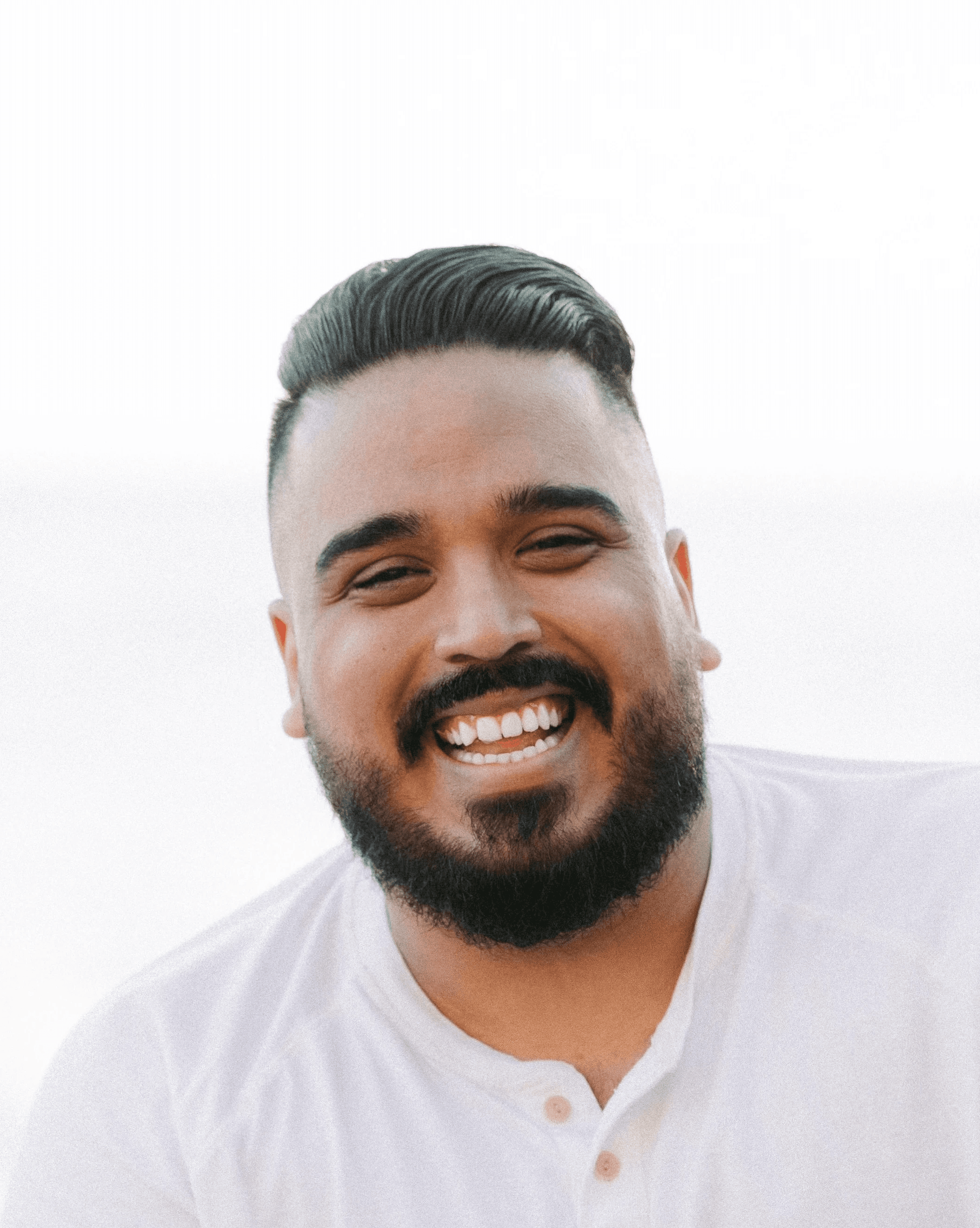 Close-up portrait of a person