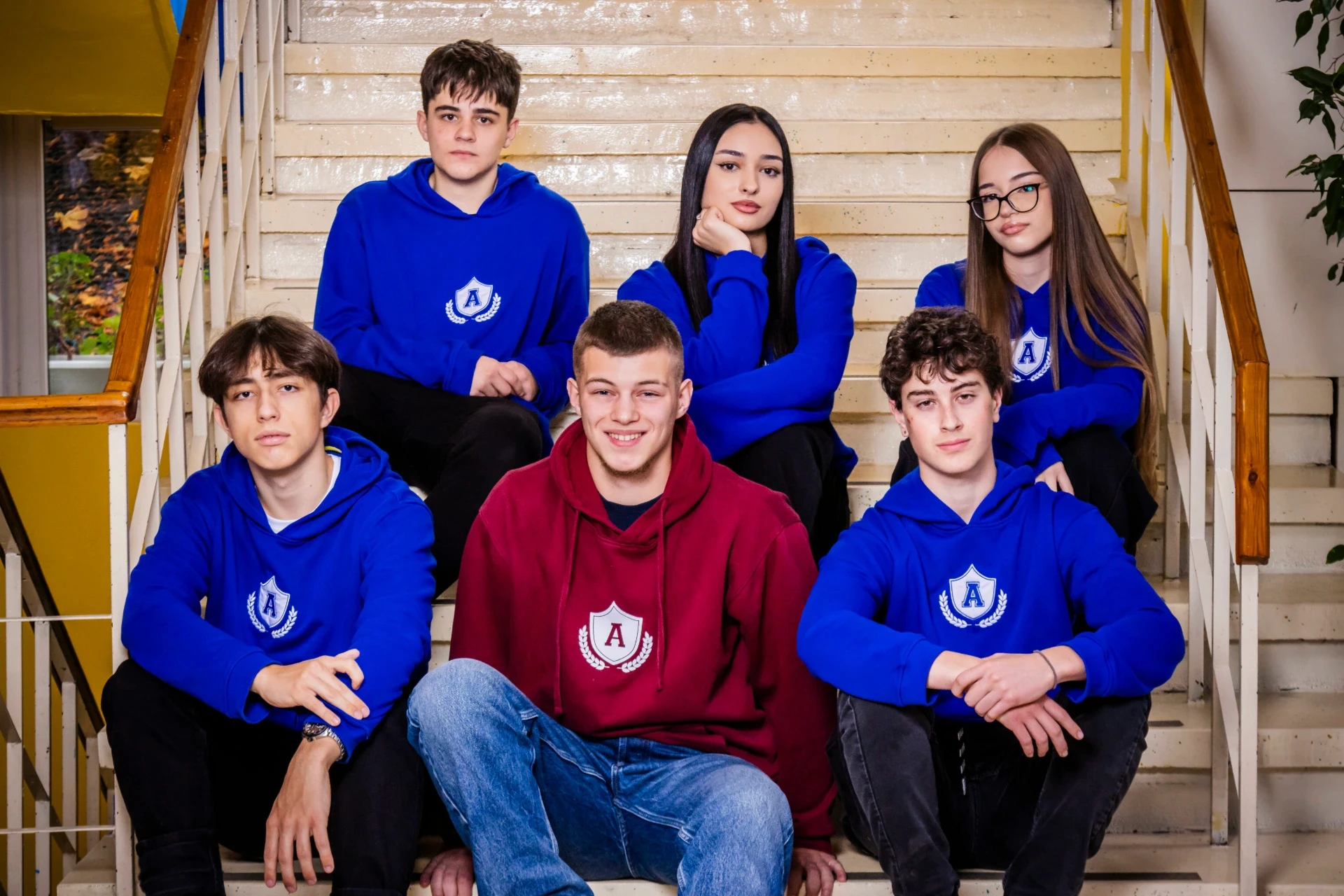 A woman using dumbell for working out