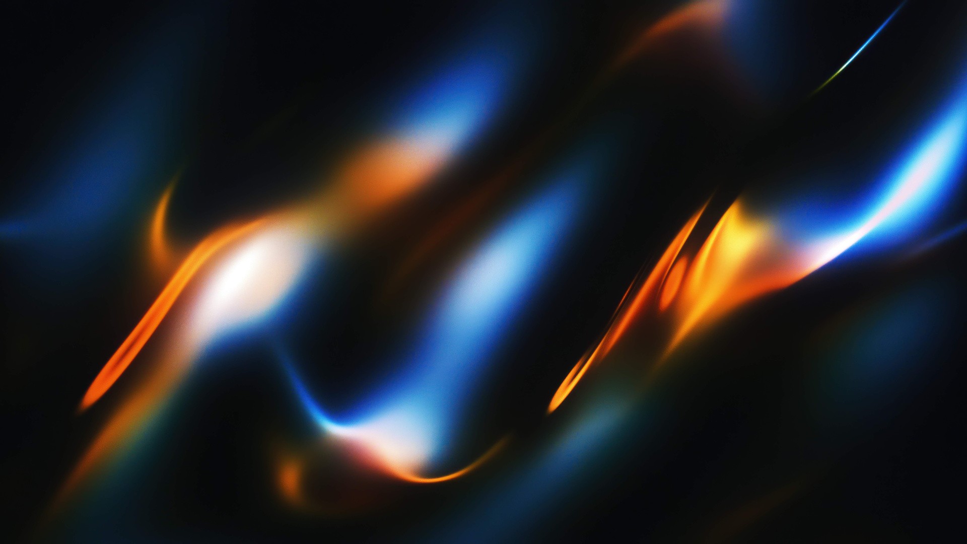 Abstract waves with dark background