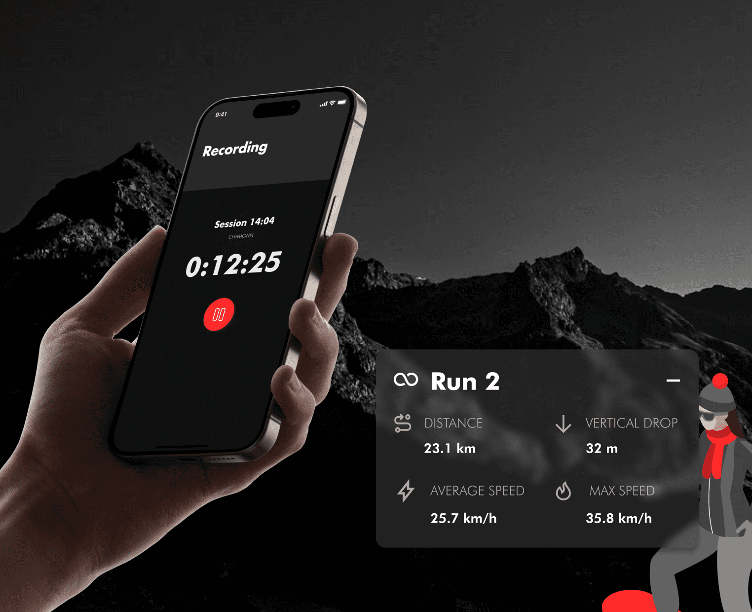 Run recording Truemetrics UI