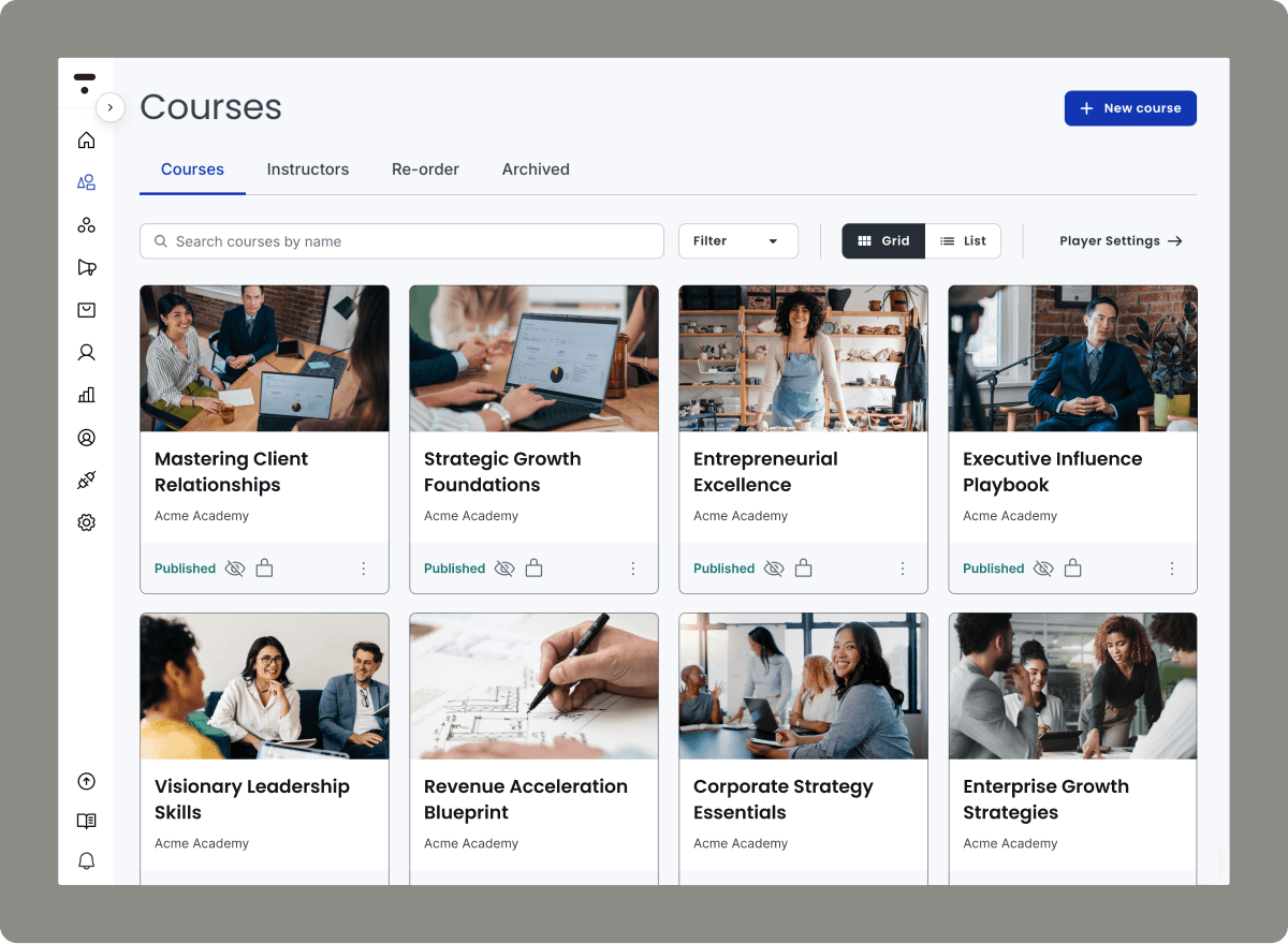 Thinkific: A great edtech website design inspiration 