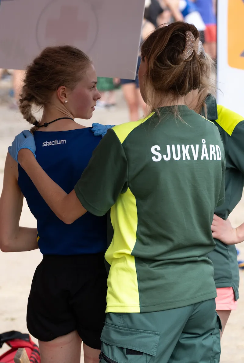 Sjukvårdare på tävling
