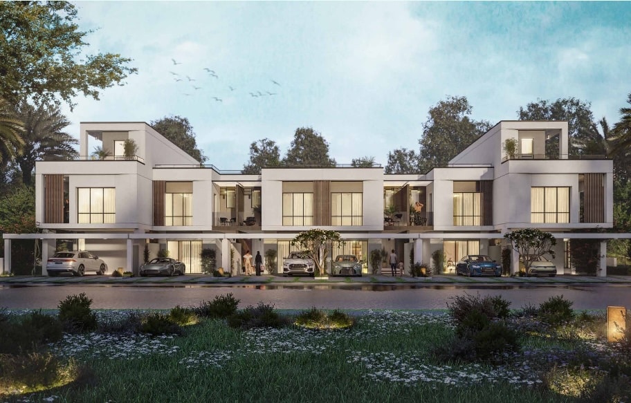 Damac riverside townhouses and villas