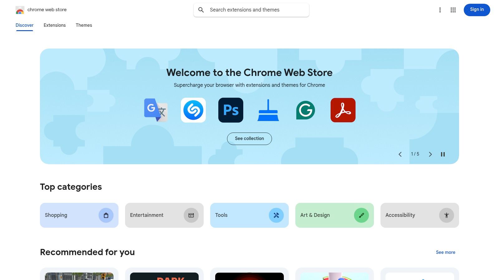 Chrome Web Store