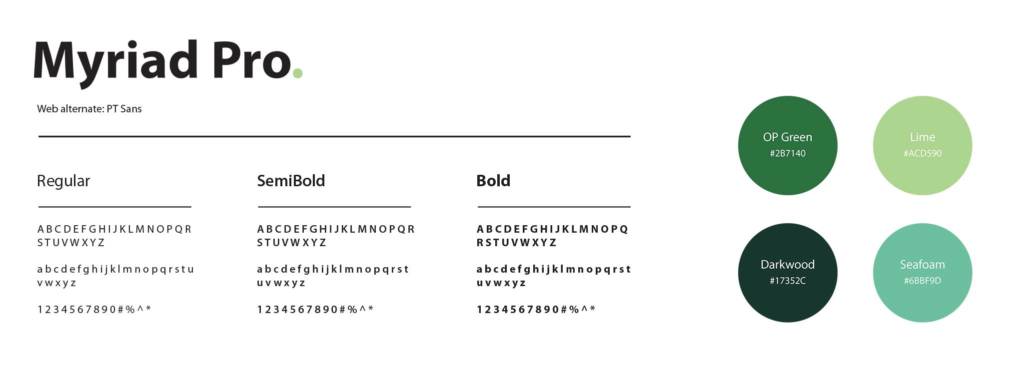 Branding- Type and Colors
