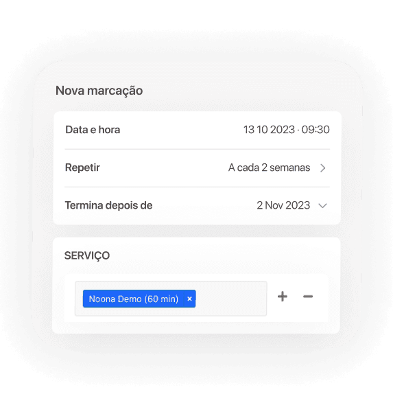 Appointment booking calendar