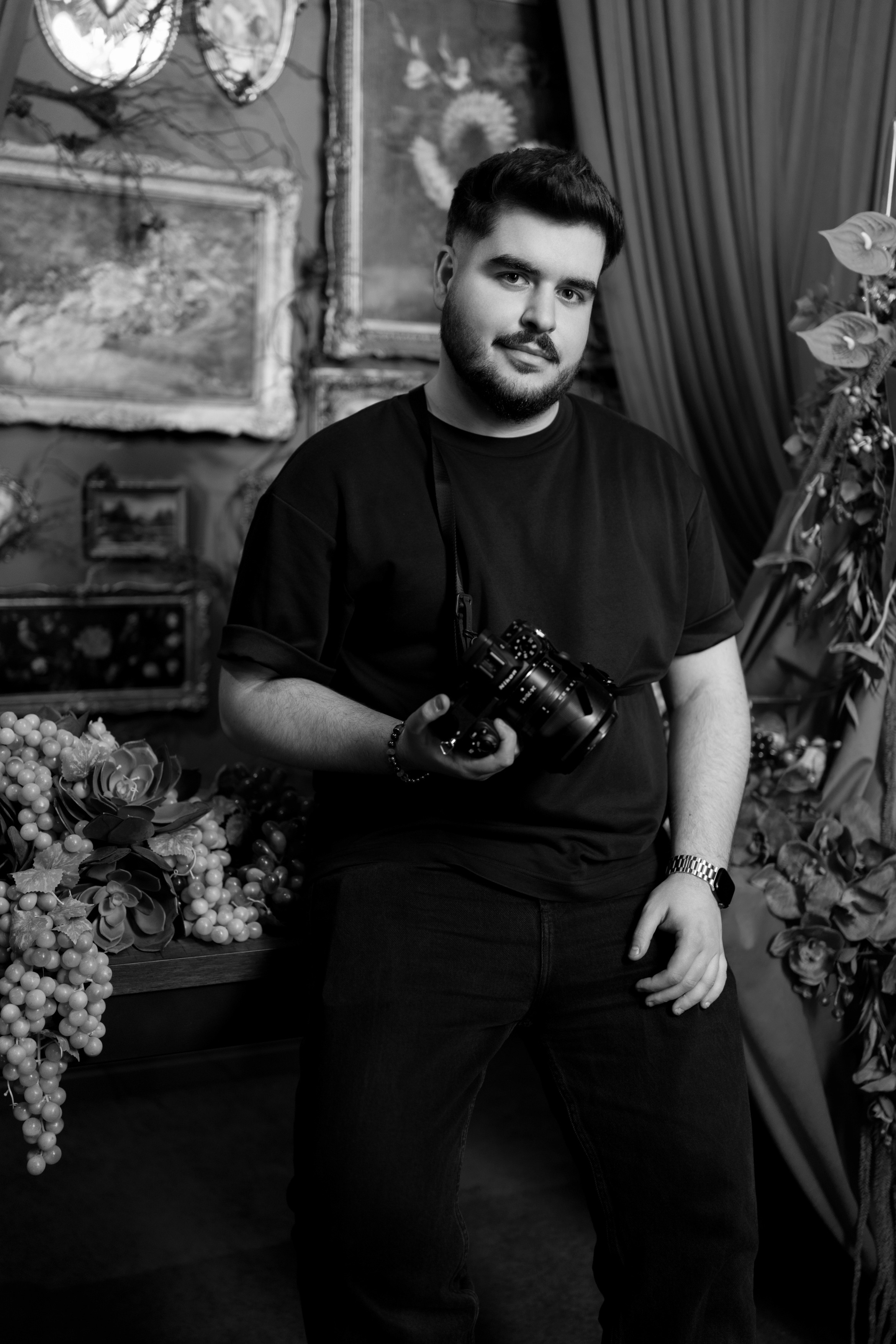 Poza in studio foto profesional cu radu iordan fotograf