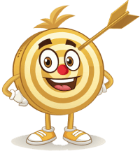 golden target emoji