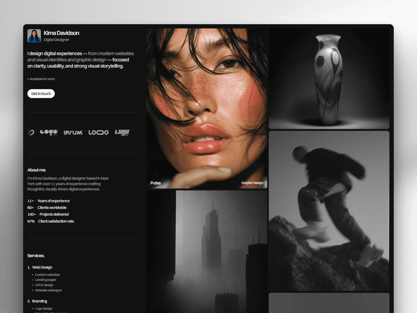 Top 13 Photography Website Templates - Kima