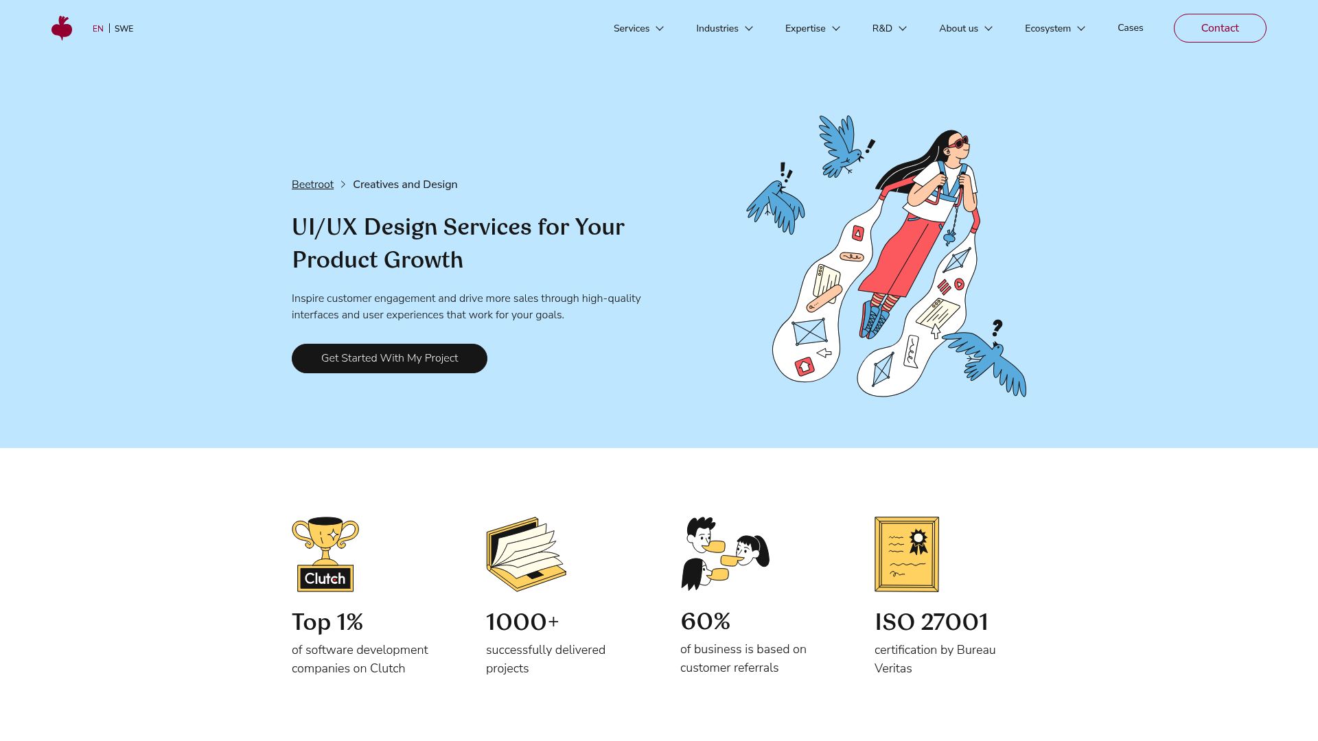 Top 10 Top UX Agencies to Watch in 2025 - Beetroot