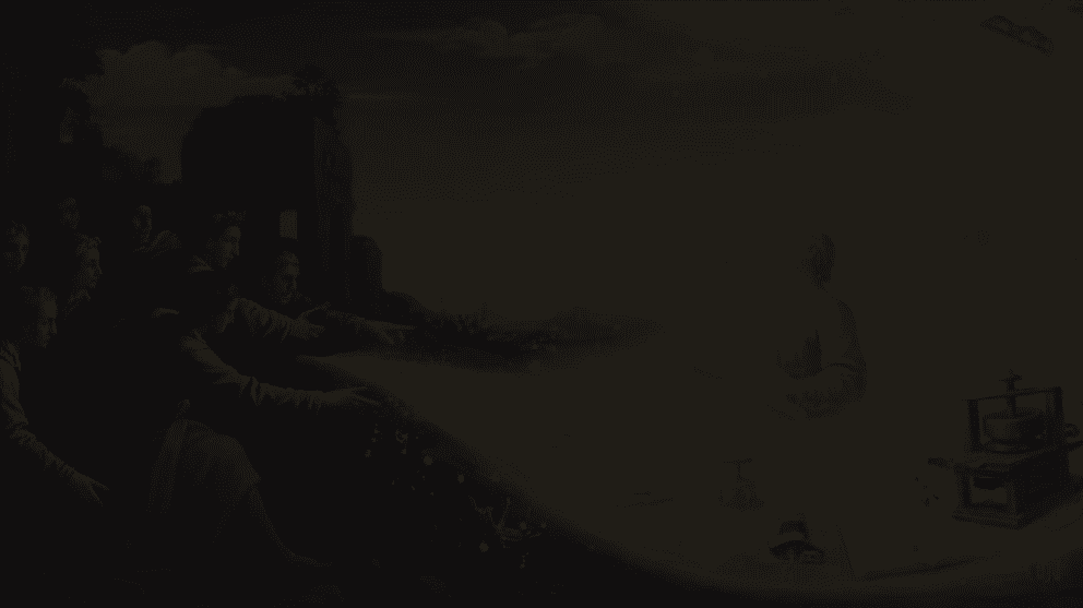 Caravaggio style image illustrating AI visibility opportunities coming