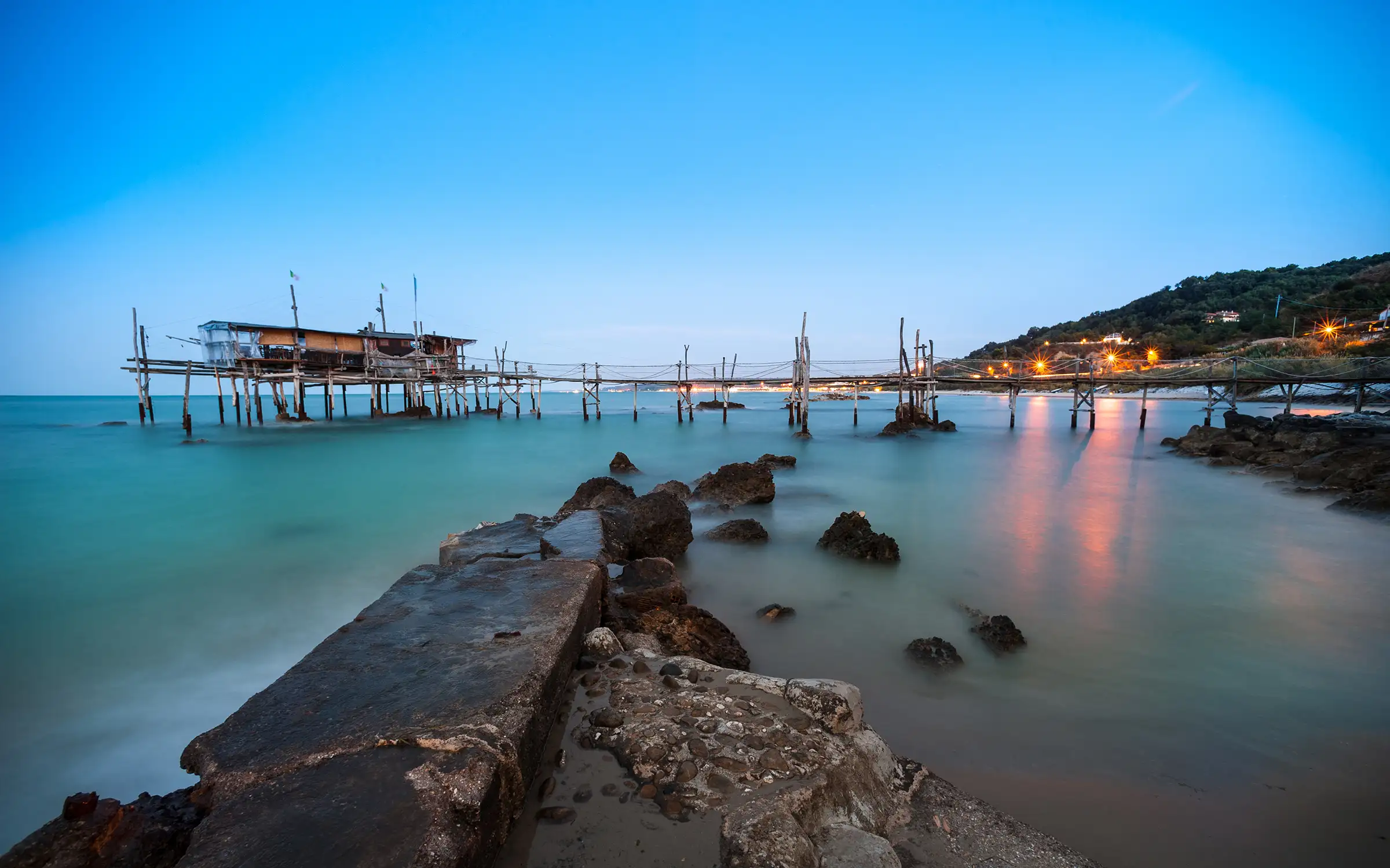 Trabocco - sjømatrestaurant i Abruzzo, Italia | Expa Travel