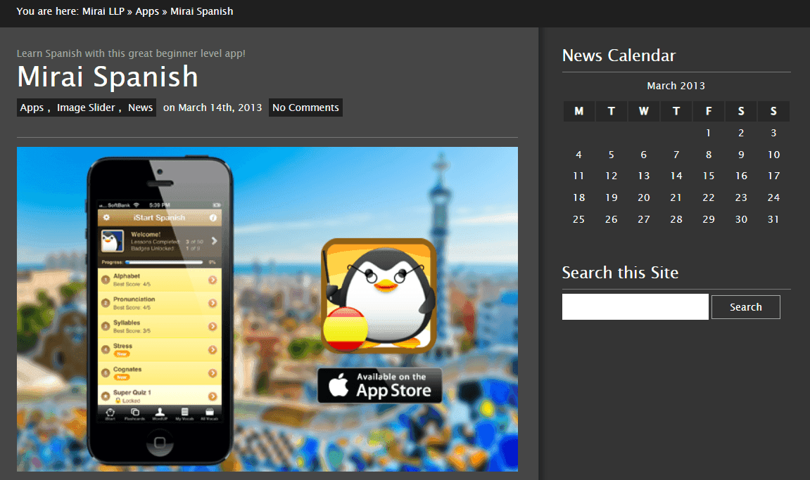 MiraiSpanish - Best Apps for Learning Spanish