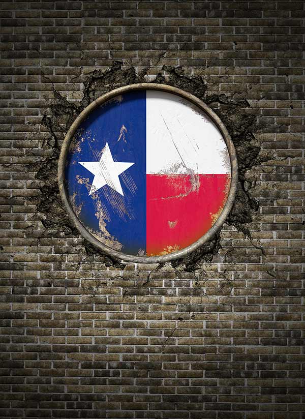 Texas legal wall