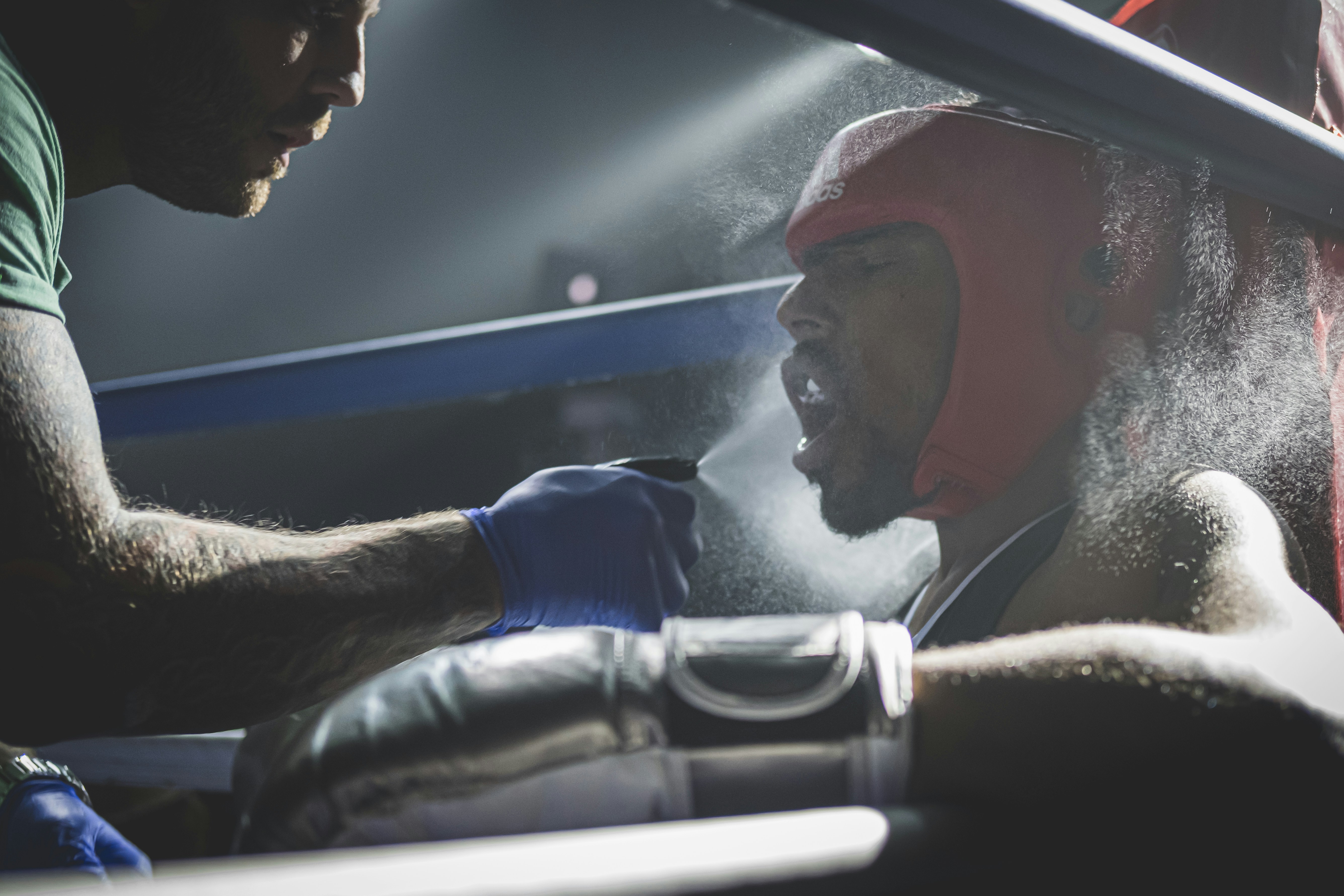 boxer hydrating