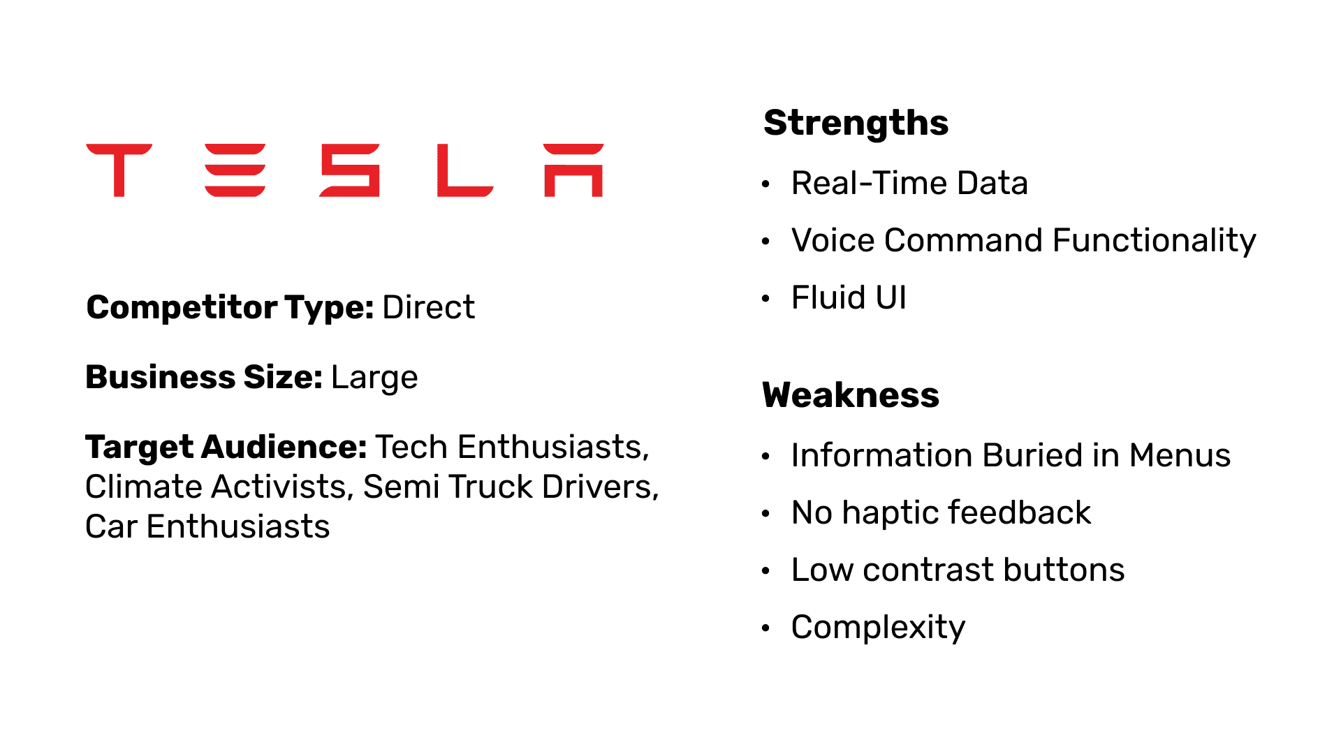 Competitive Analysis 