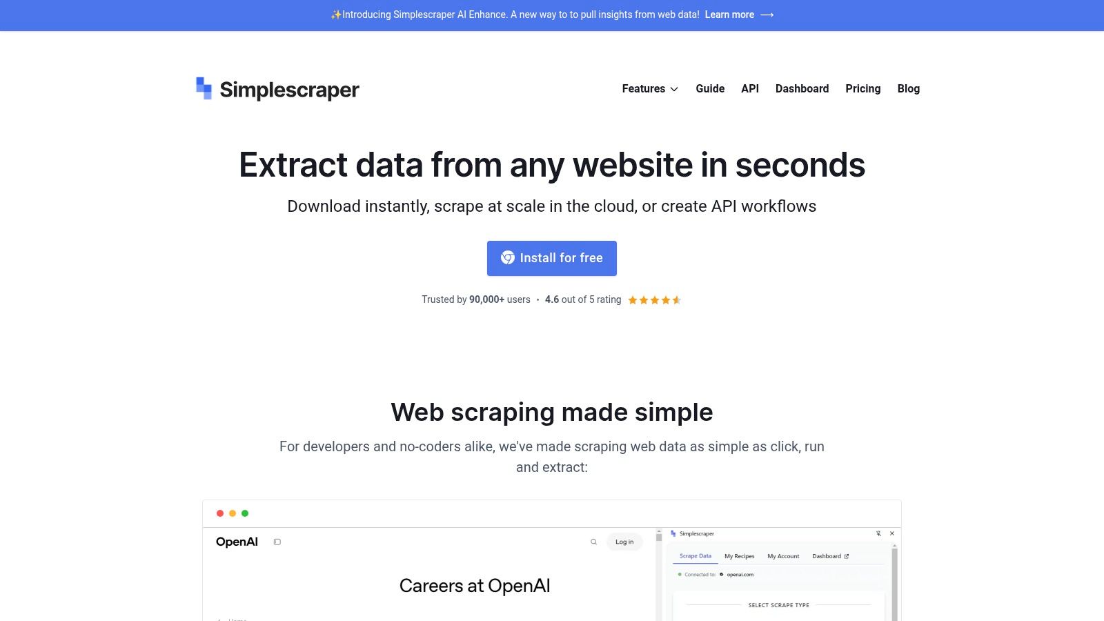 Simplescraper (simplescraper.io)