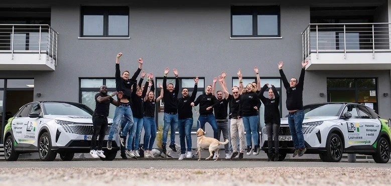 Gruppenbild der LuPa Sonnenenergie GmbH