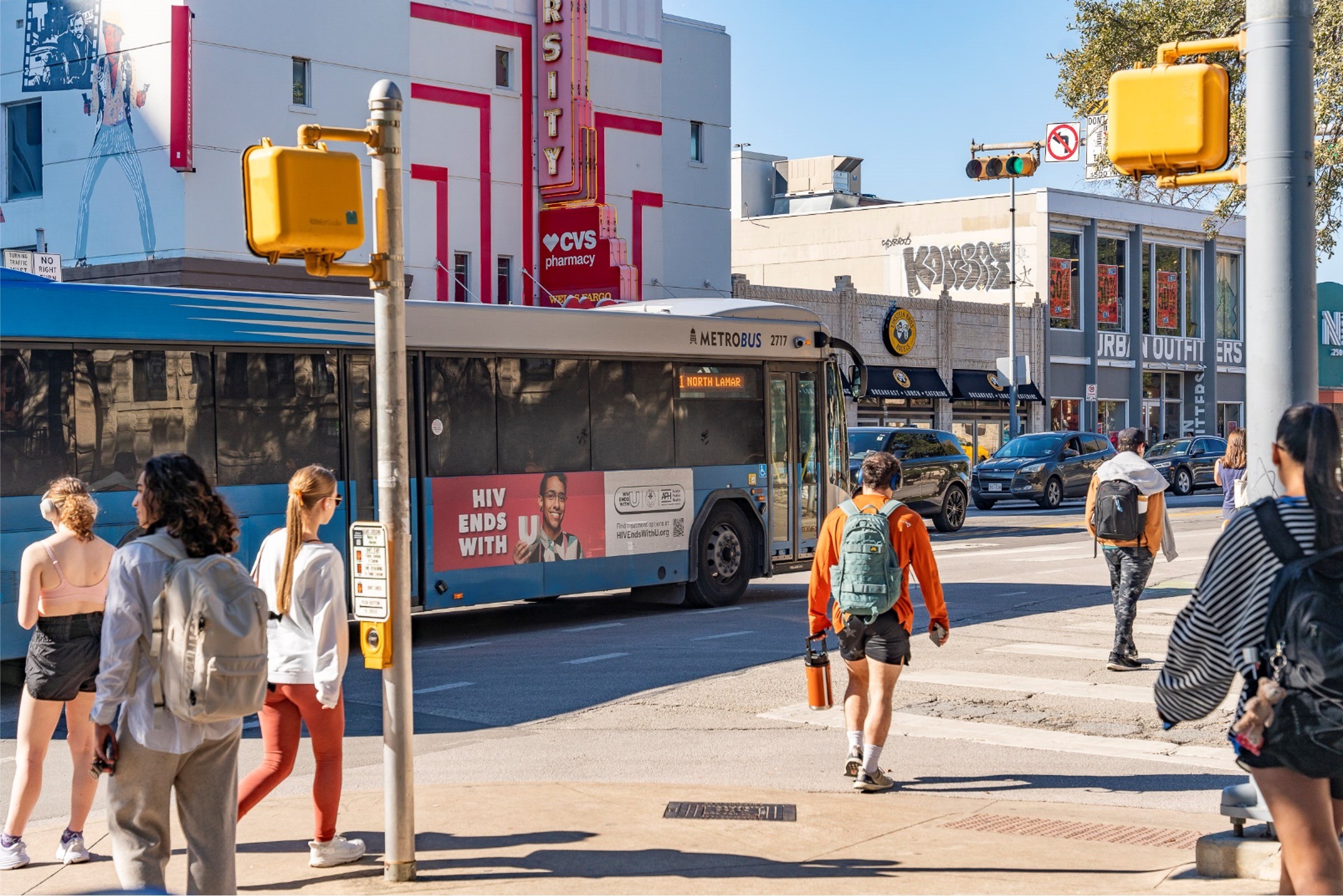 bus wrap for campaign