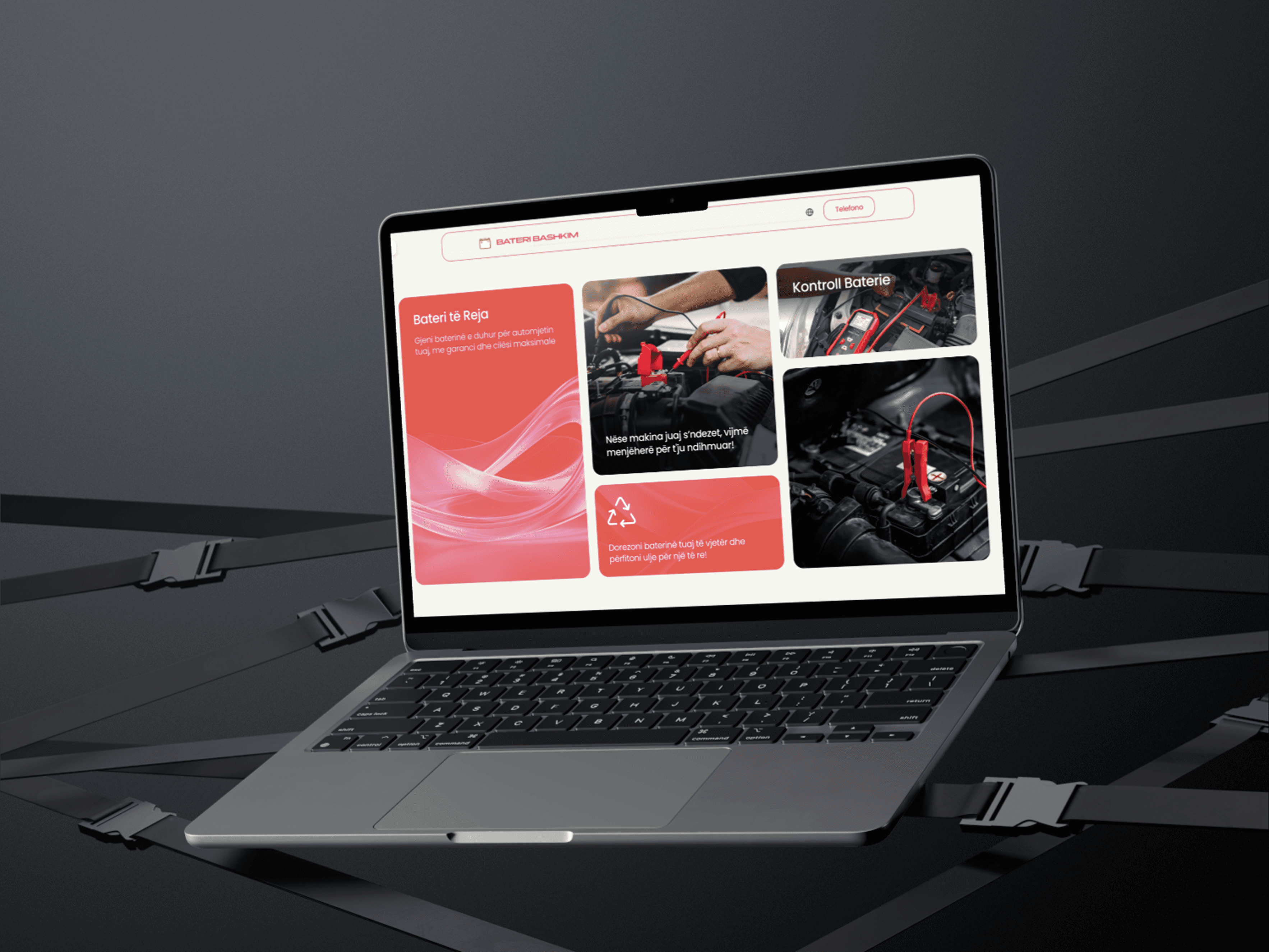 Bateri Bashkimi Website Preview