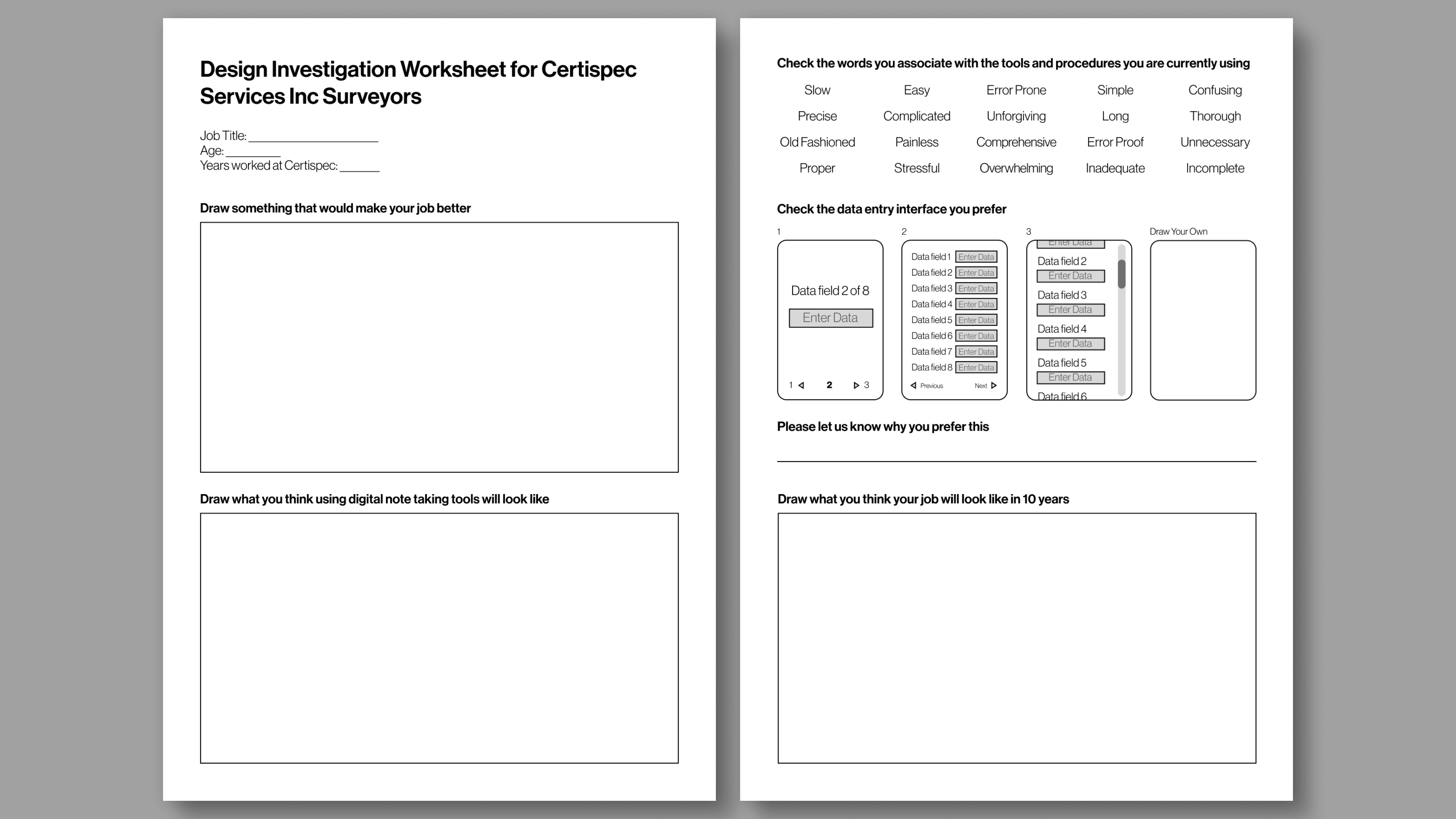 Participatory Workshop