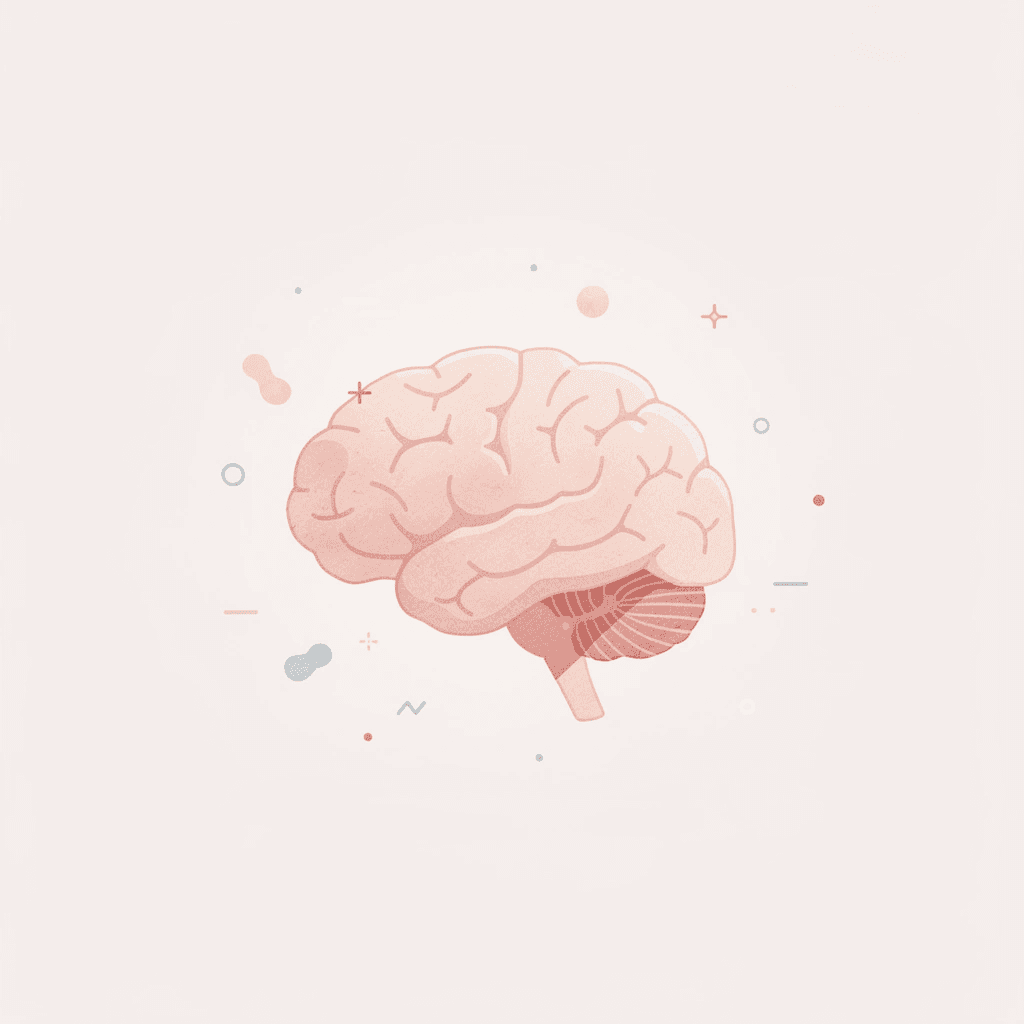 Brain icon representing focused cognitive processing