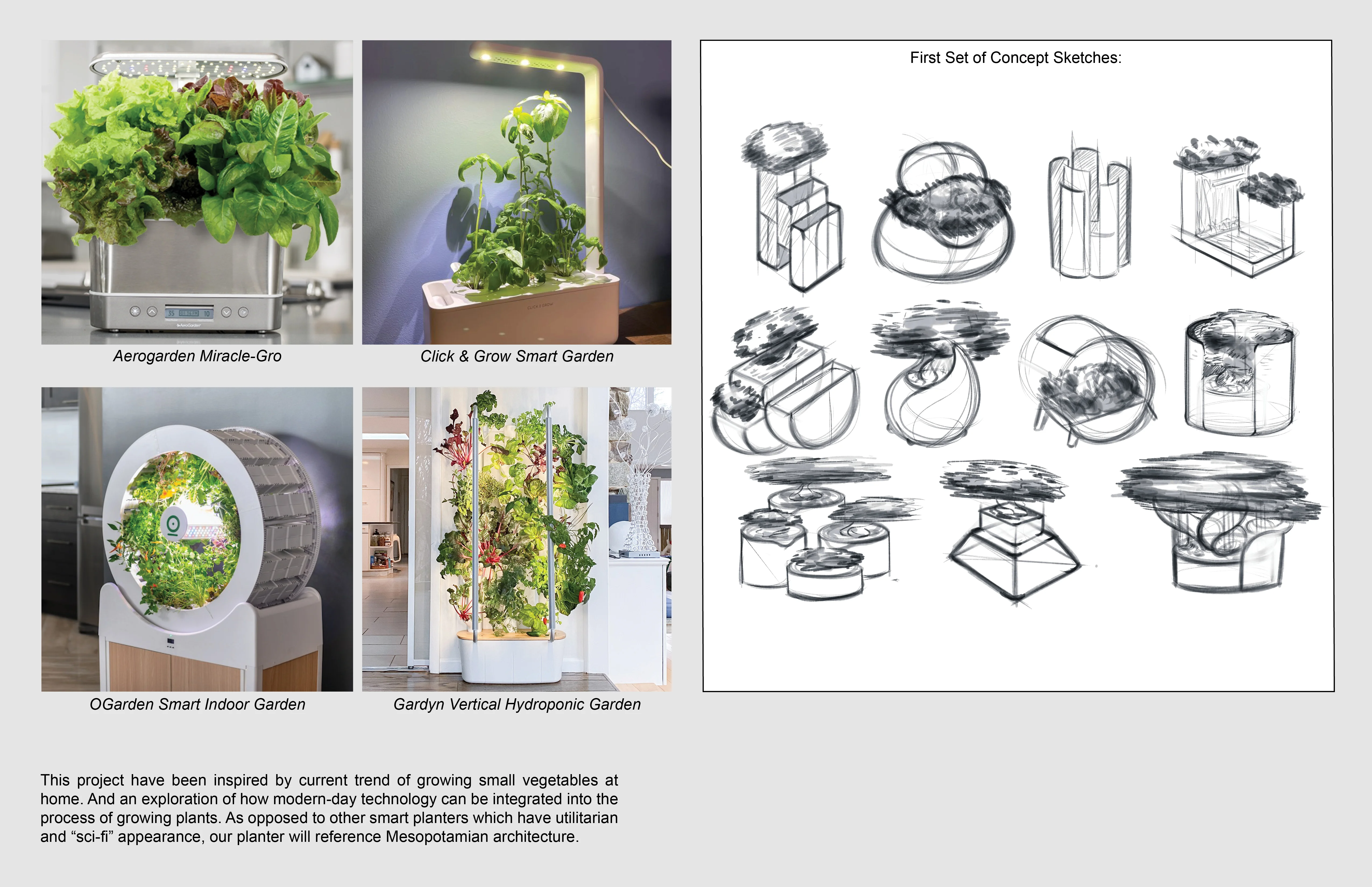 Background research and concept exploration.