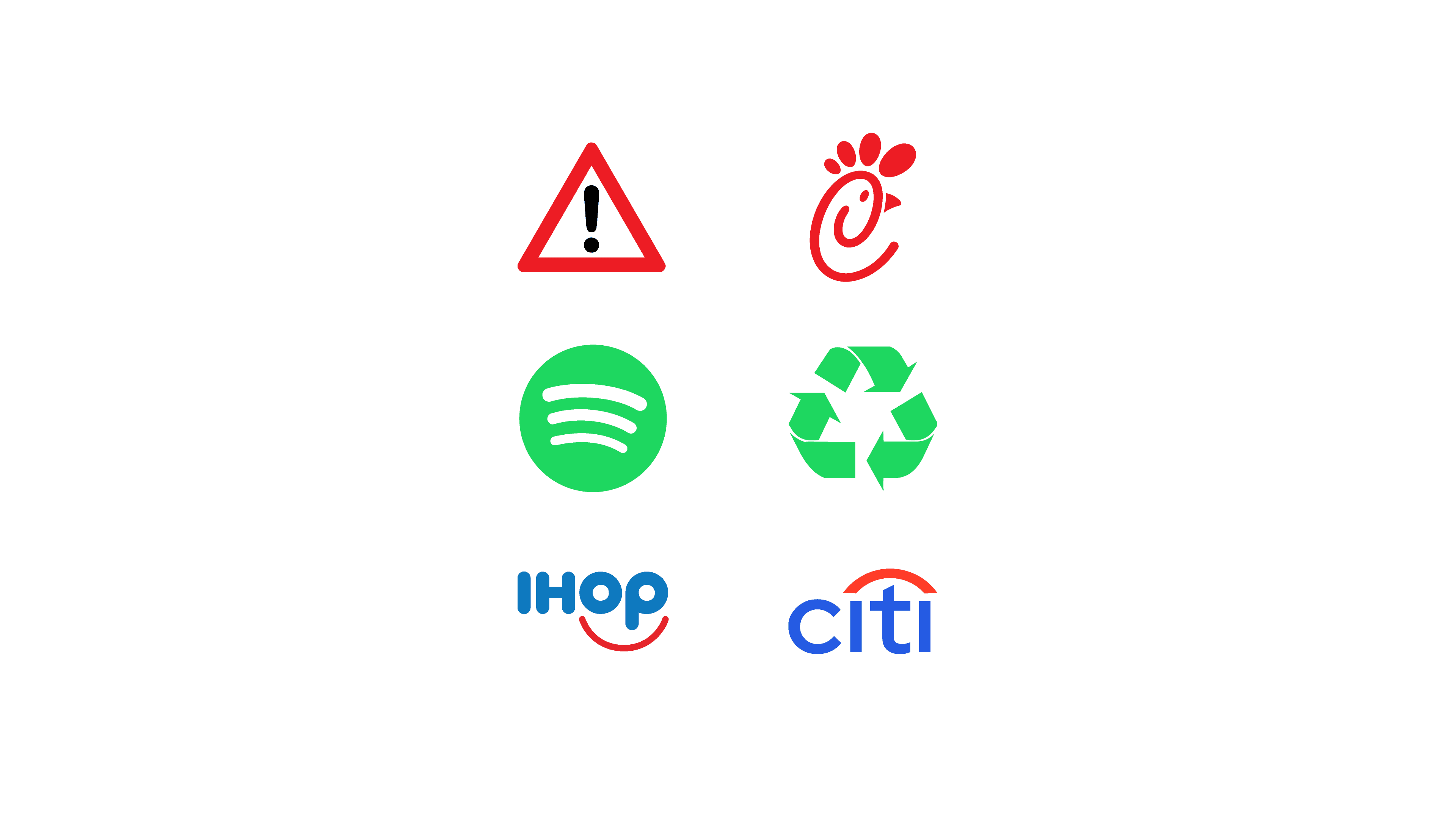A side-by-side comparison of logos in different colors, showing how color choices influence brand perception and emotional response.