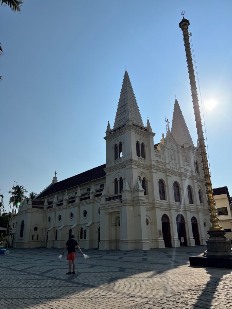 15th century cathedral in Fort Kochi
