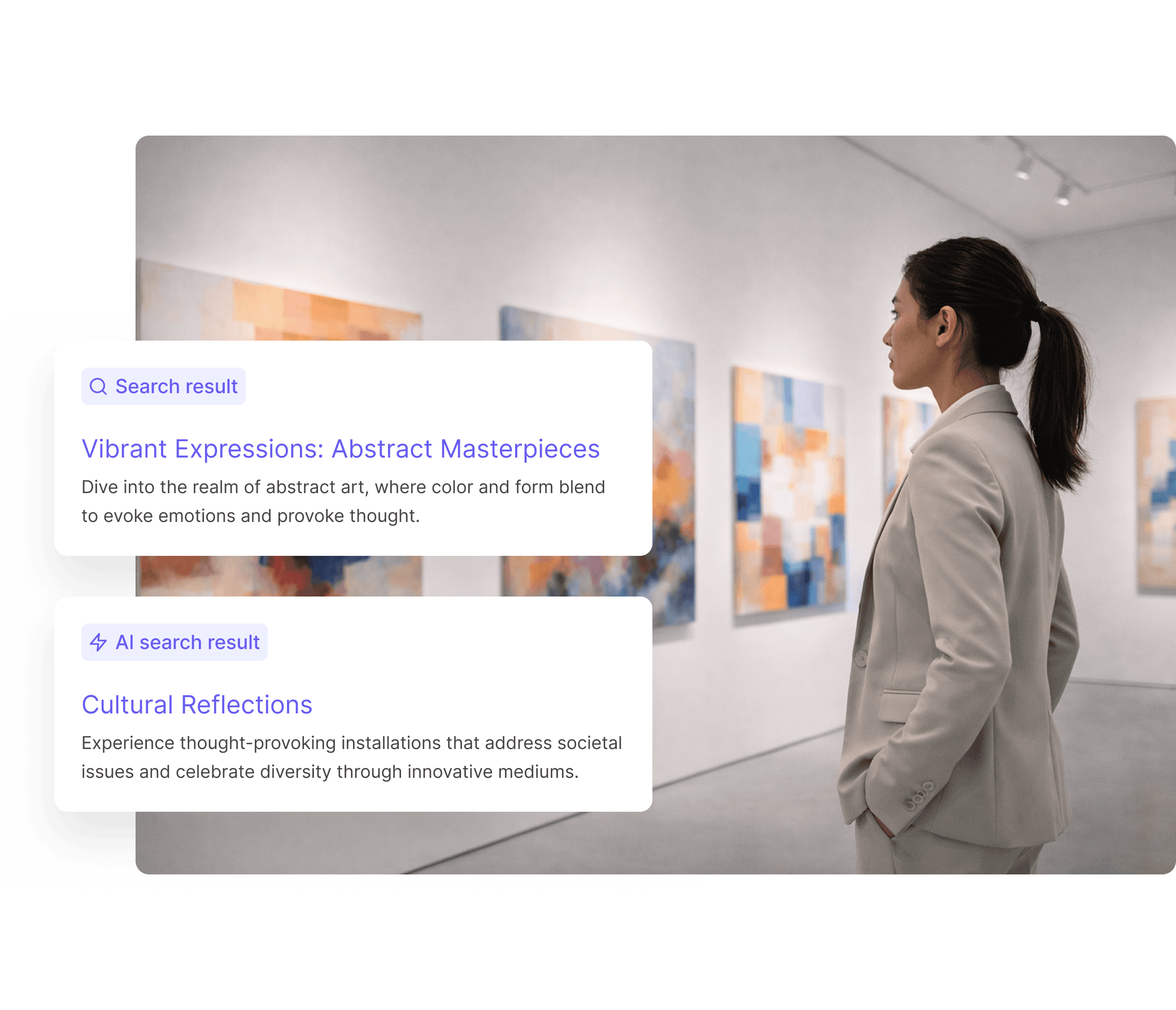 A sleek white sports coupe is parked on a winding coastal road during a picturesque sunset, with a control panel overlay on the left showing language options in various languages.