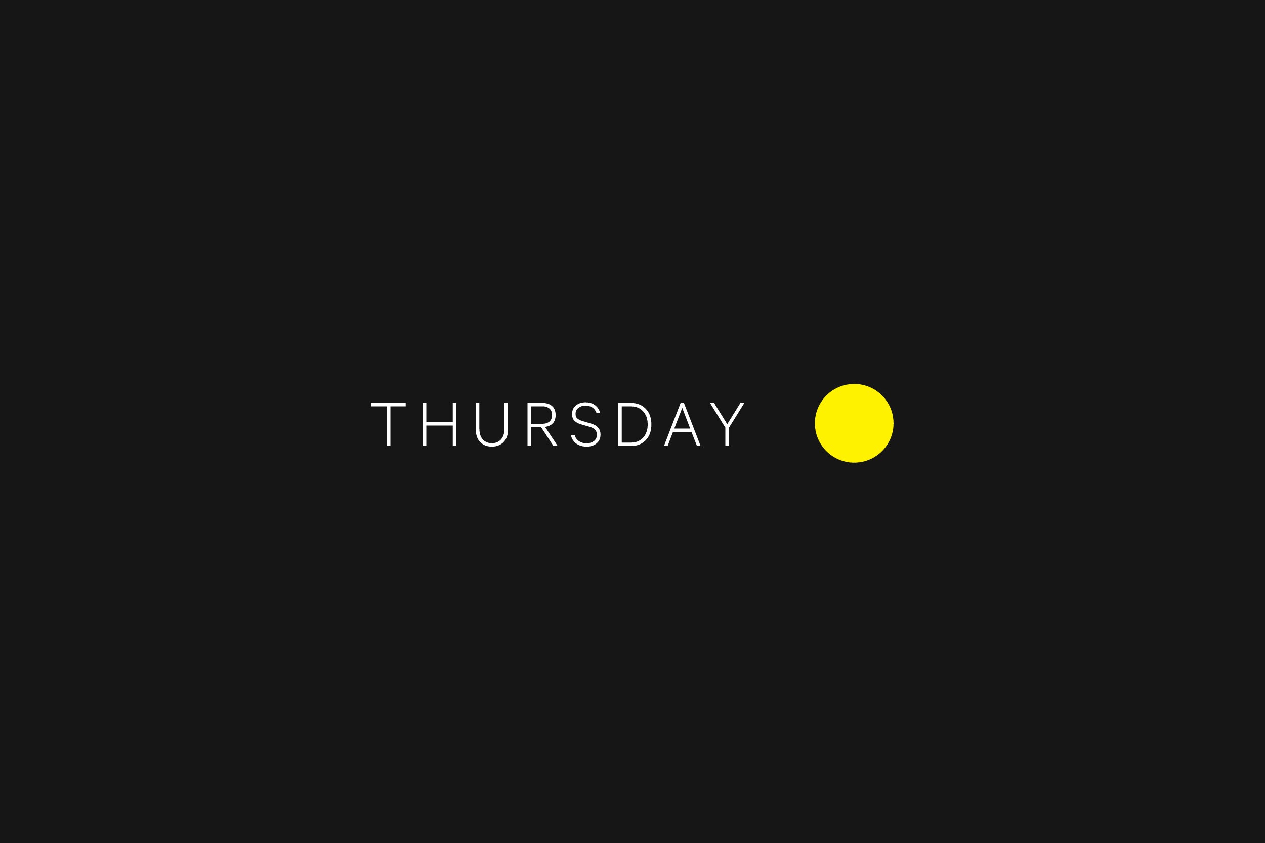 Thursday Logo