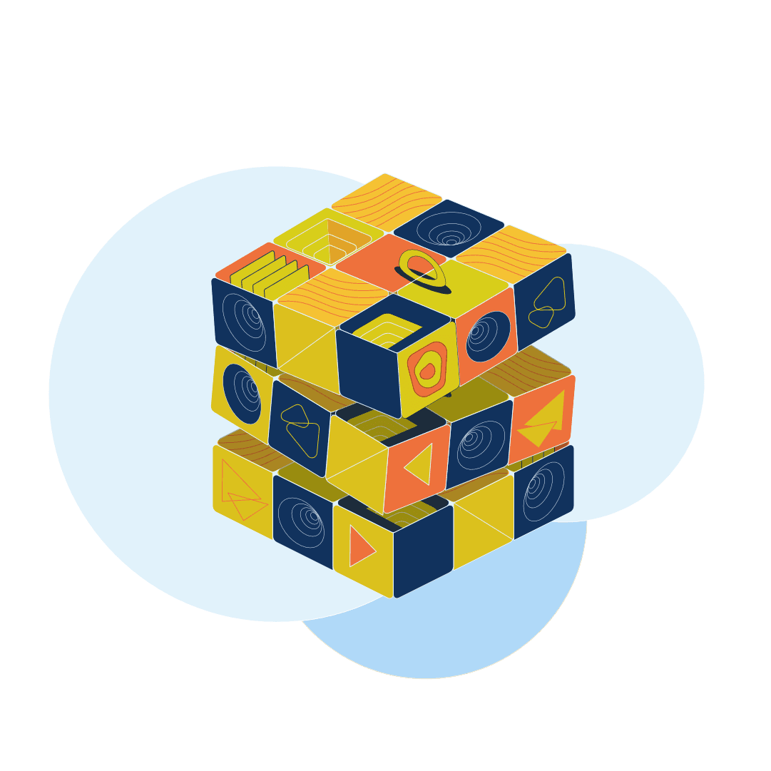 school website ui illustration