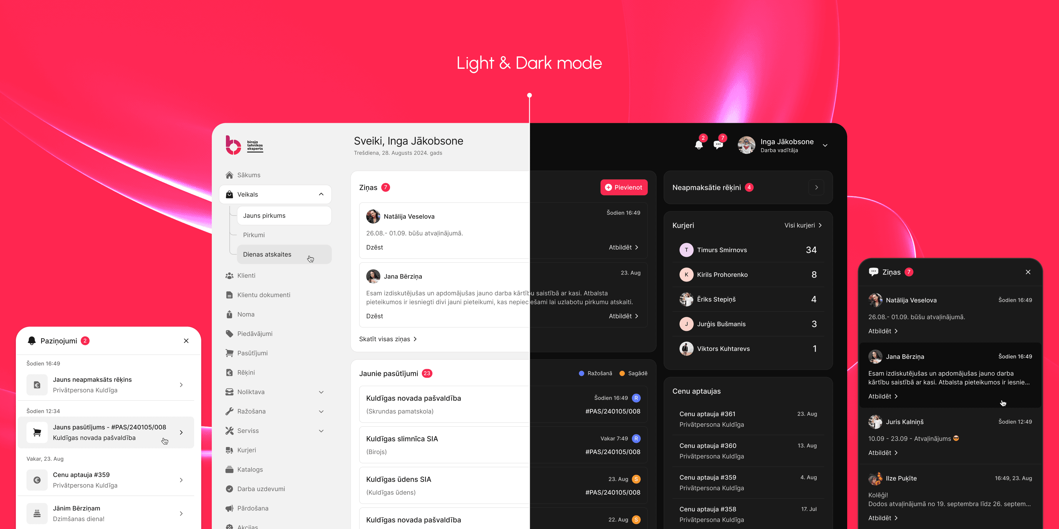 Professional carbon racing bike presentation with sleek typography and grid layout.