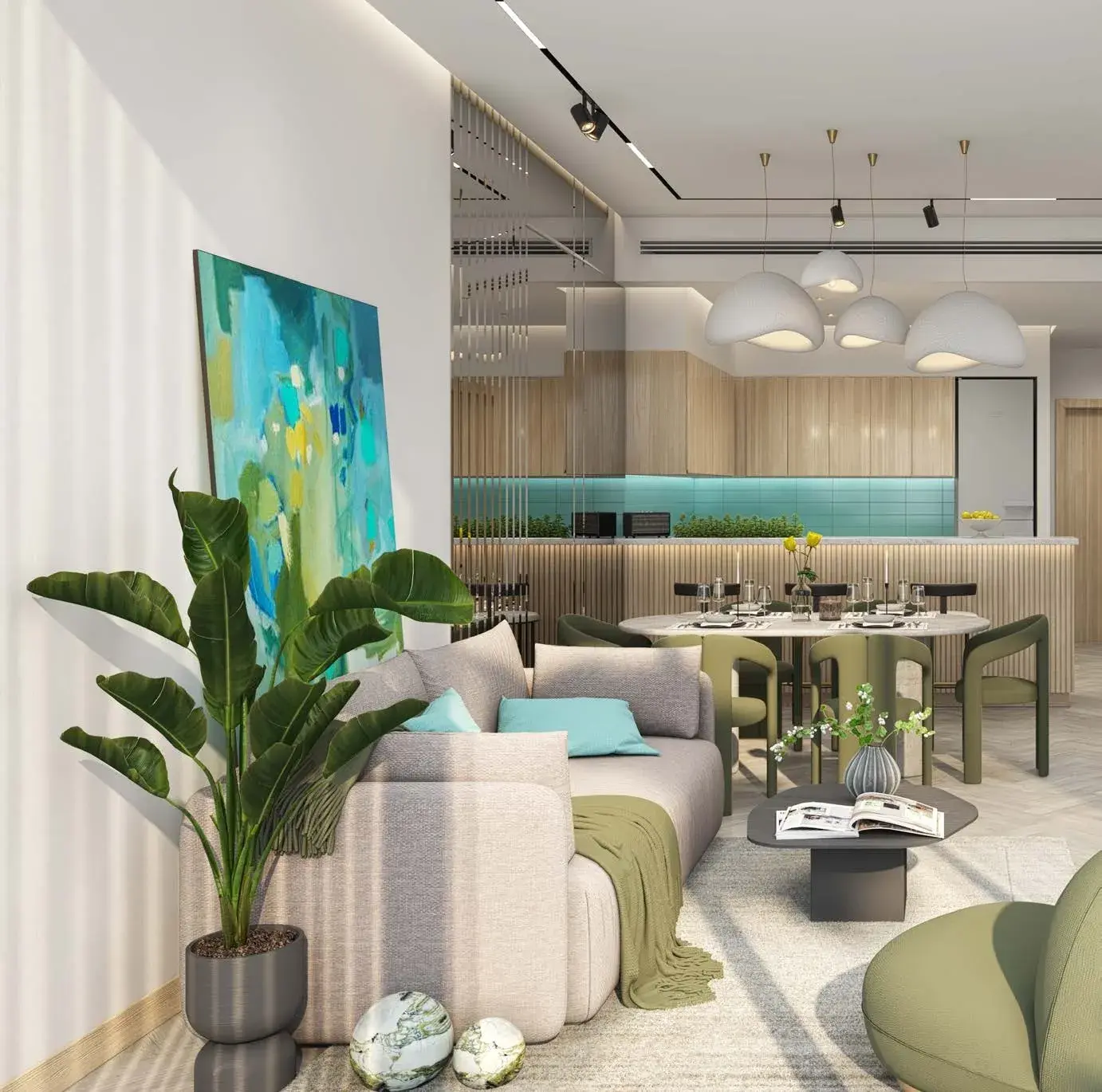Damac Lagoons Views Phase 3 interiors by damac